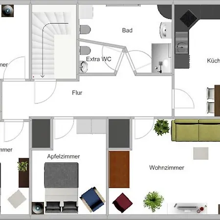 Moderne In Der - 3 Schlafzimmer & 1,5 Baeder Homestay Markdorf